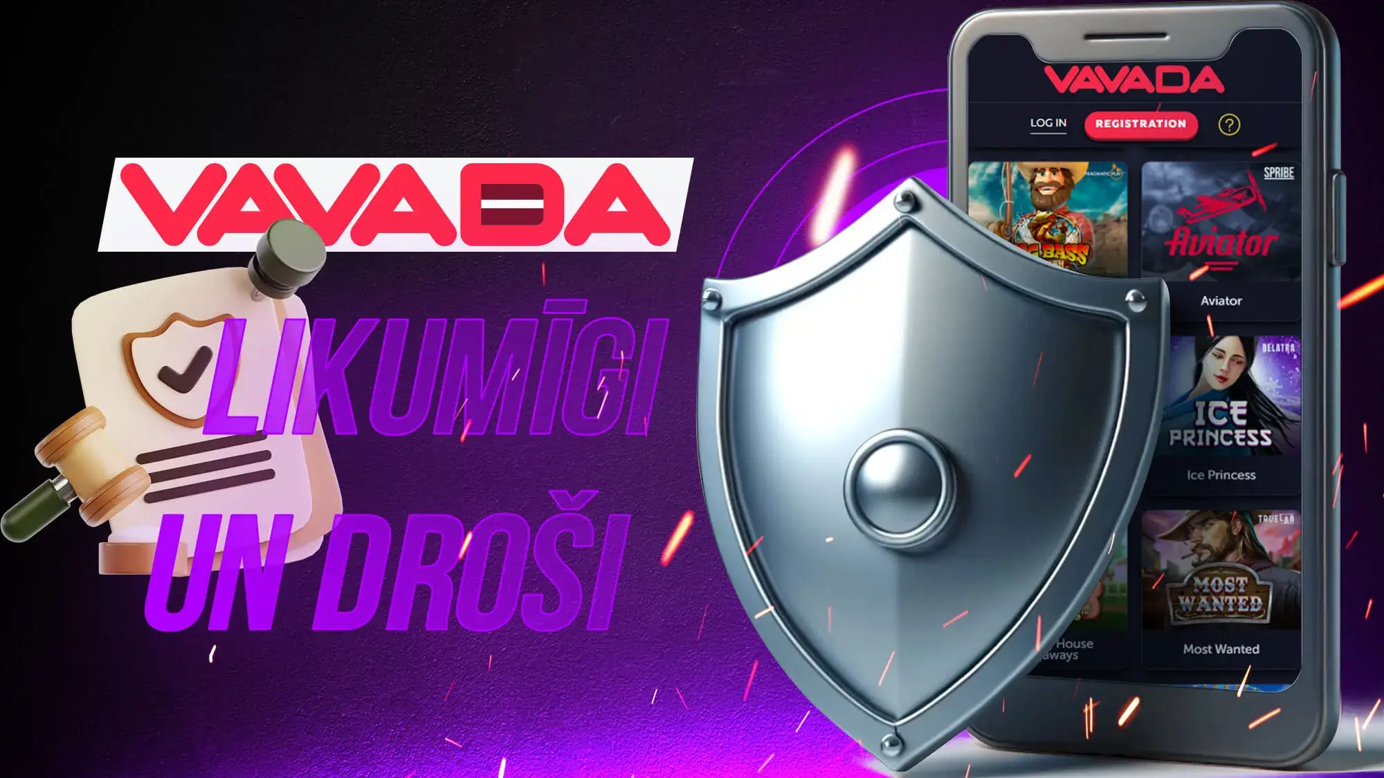 Noteikti legāls un drošs kazino